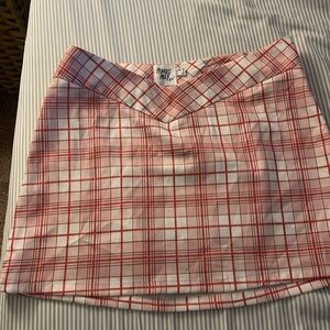 Princess Polly plaid mini skirt